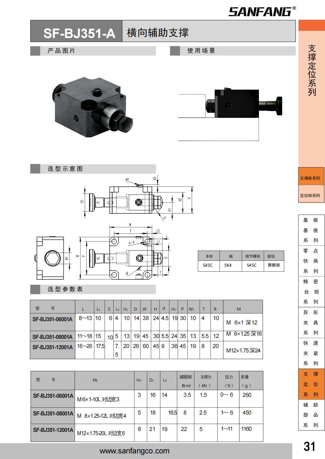 橫向輔助支撐