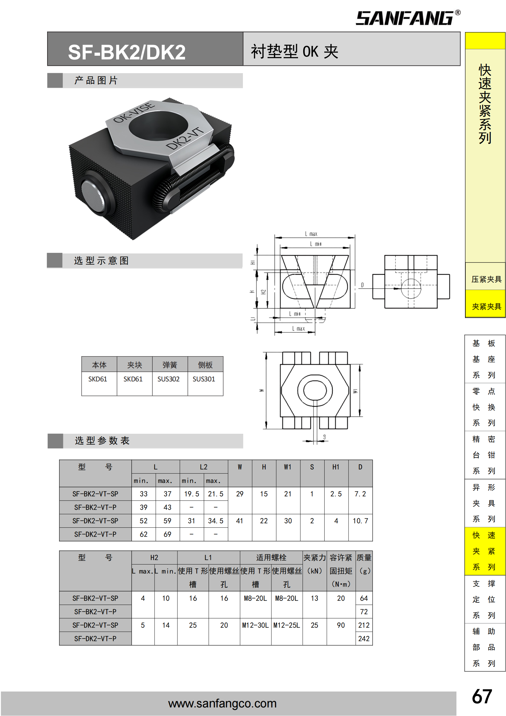 襯墊型OK夾